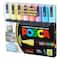 Uni Posca PC-5M Medium Tip Soft Colors Paint Marker Set